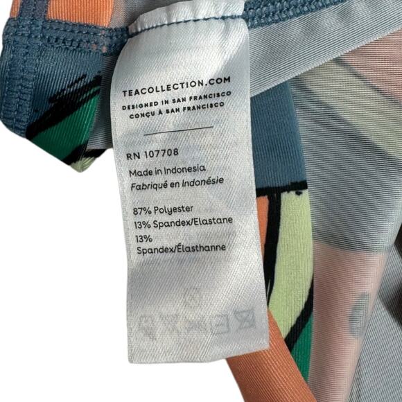 Tea Collection Girls Short Sleeve Watermelon Print Swim Rash Guard Top 10 - Picture 5 of 5